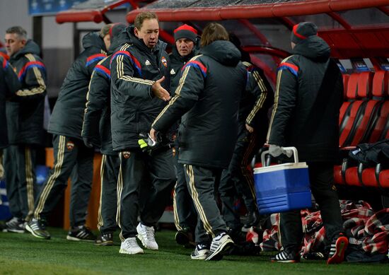 Football. Champions League. CSKA vs. Manchester City