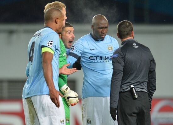 Football. Champions League. CSKA vs. Manchester City