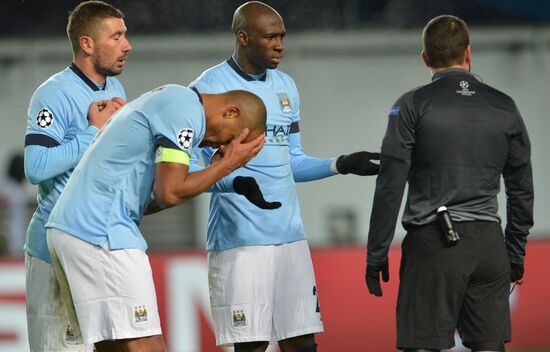 Football. Champions League. CSKA vs. Manchester City