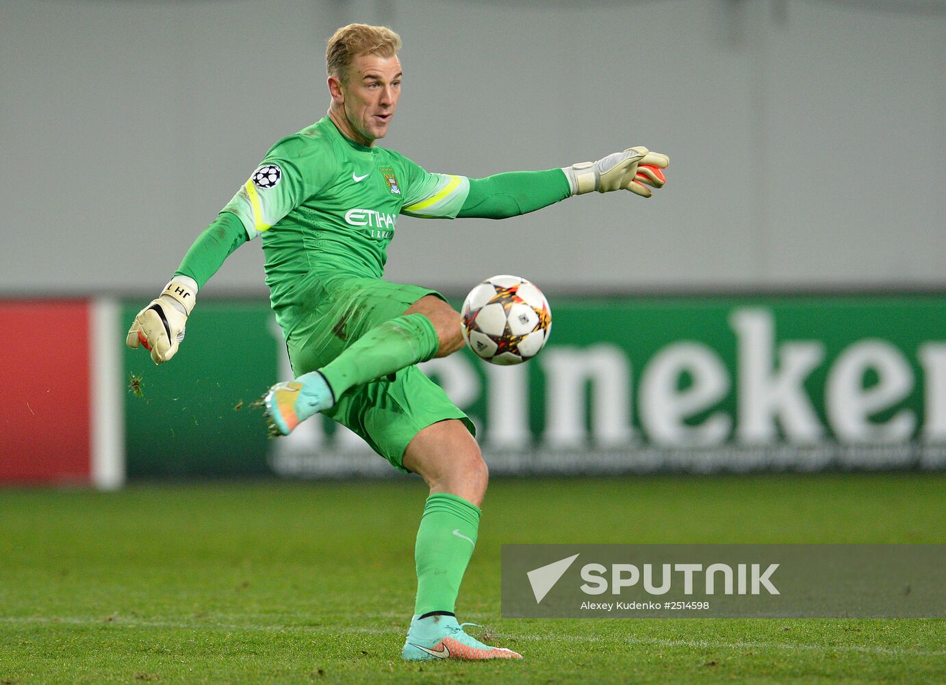 Football. Champions League. CSKA vs. Manchester City