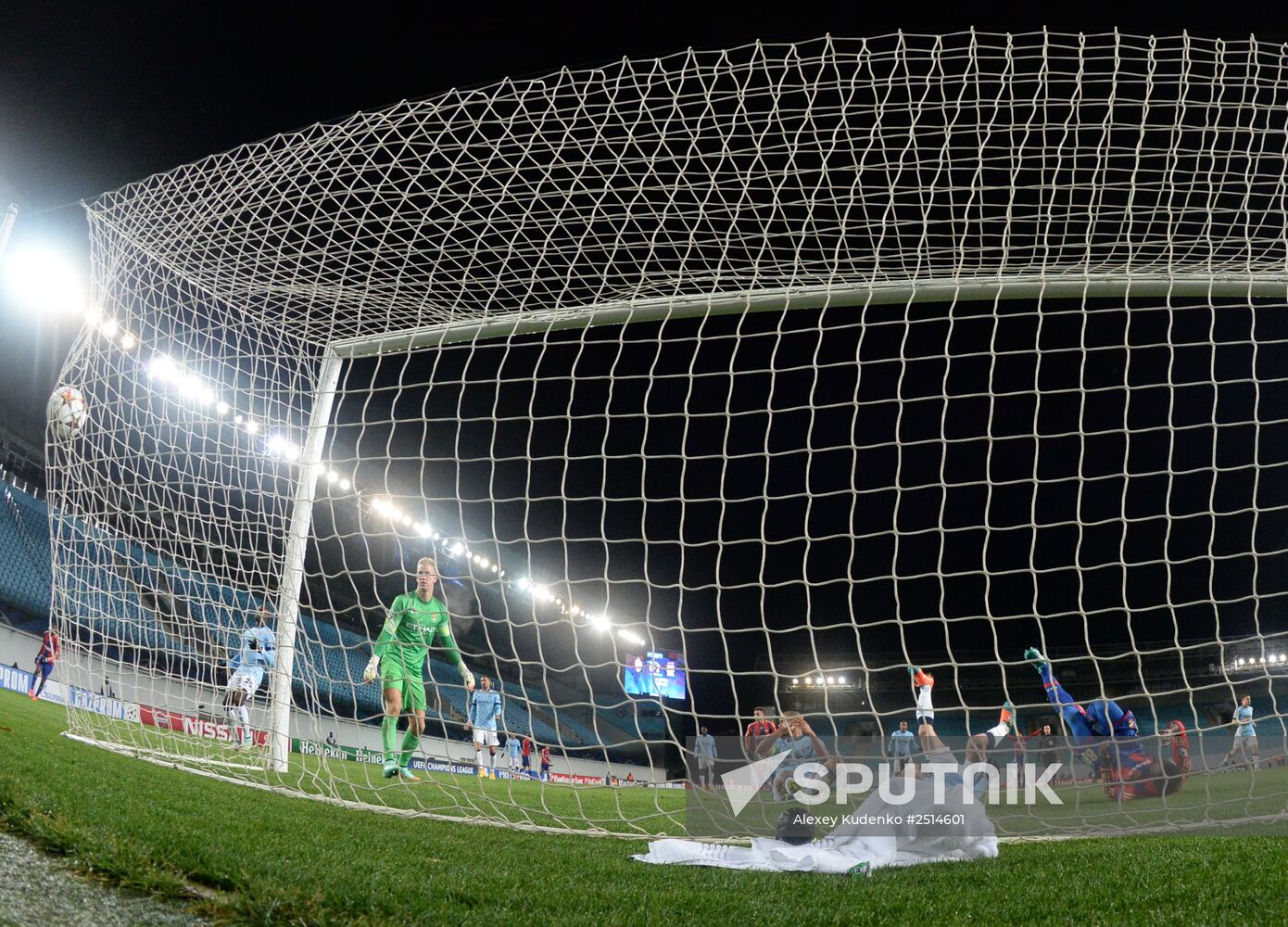 UEFA Champions League. CSKA vs. Manchester City