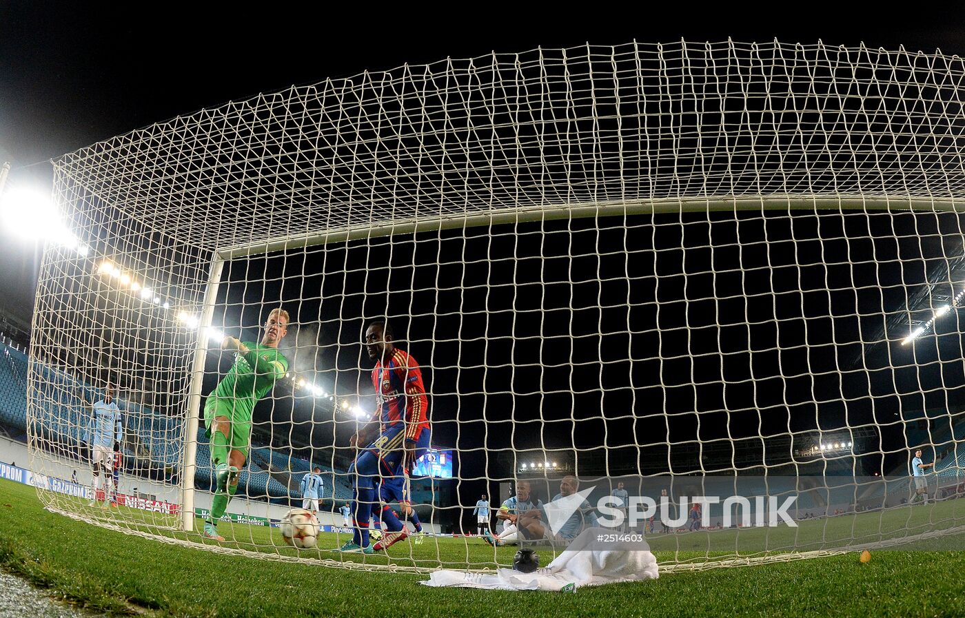UEFA Champions League. CSKA vs. Manchester City