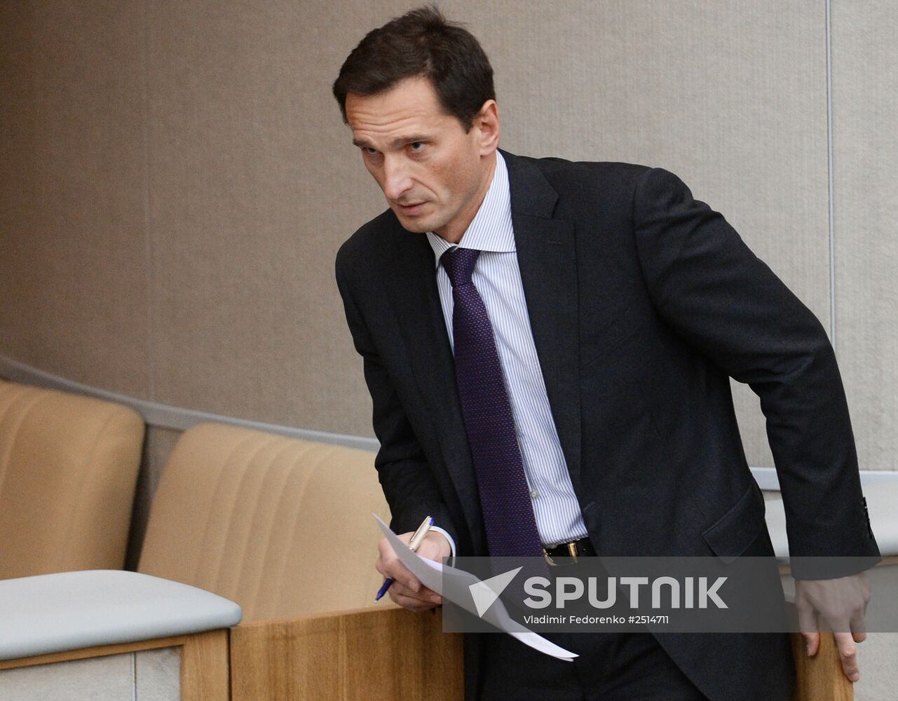 Plenary meeting of the State Duma of the Russian Federation