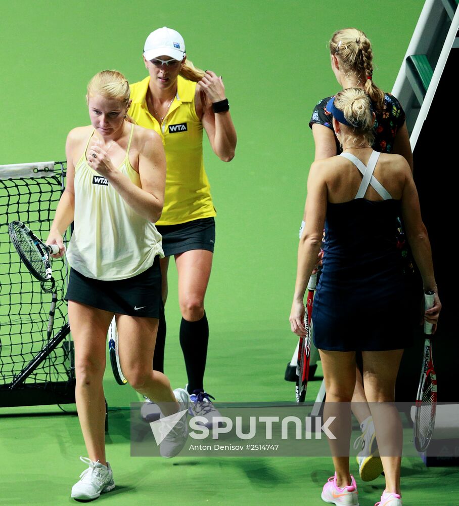 WTA Finals. Day Three