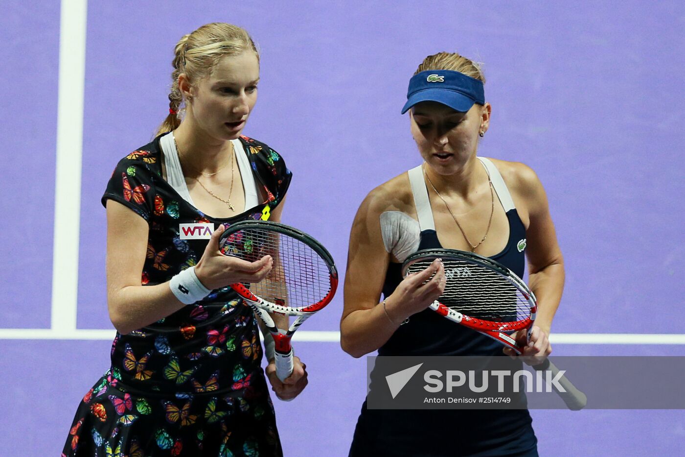 WTA Finals. Day Three
