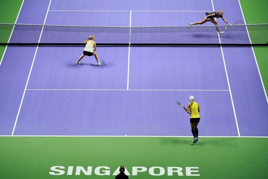 WTA Finals. Day Three