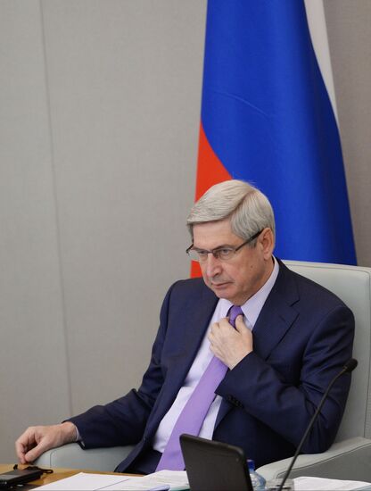 State Duma plenary meeting
