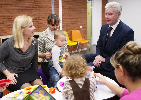 Sergei Sobyanin visits House of Culture "Druzhba"