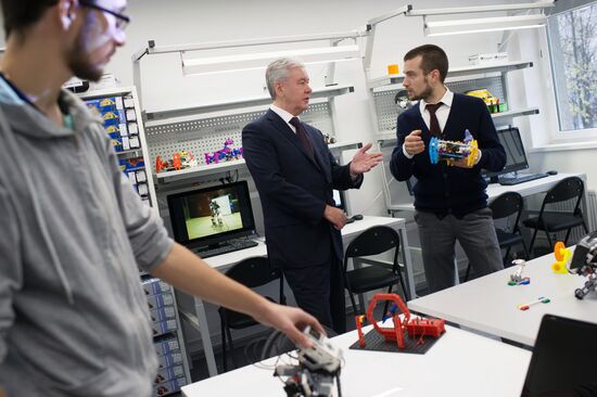 Sergei Sobyanin visits House of Culture "Druzhba"