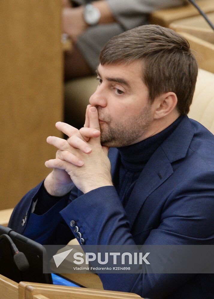 State Duma plenary meeting