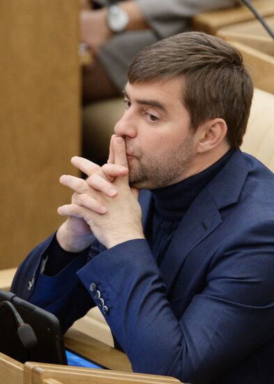 State Duma plenary meeting