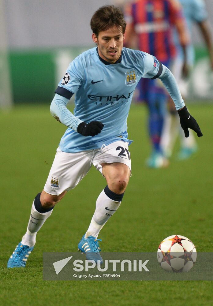 UEFA Champions League. CSKA vs. Manchester City