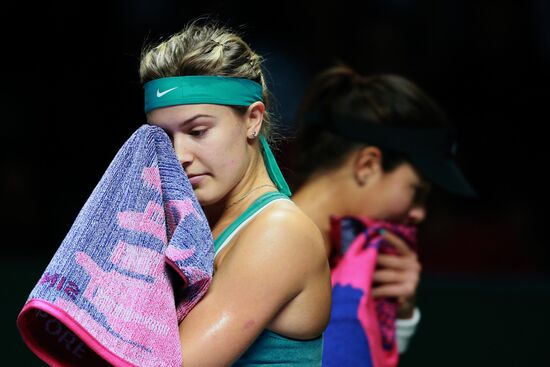 WTA Finals. Day Three