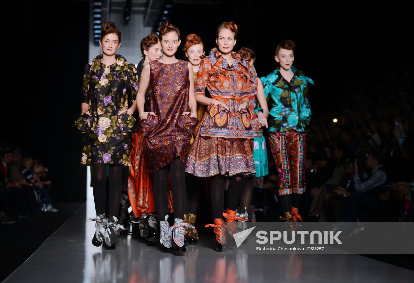 Mercedes-Benz Fashion Week Russia. Day One