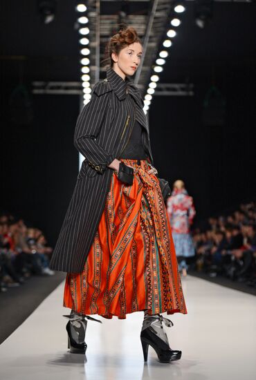 Mercedes-Benz Fashion Week Russia. Day One