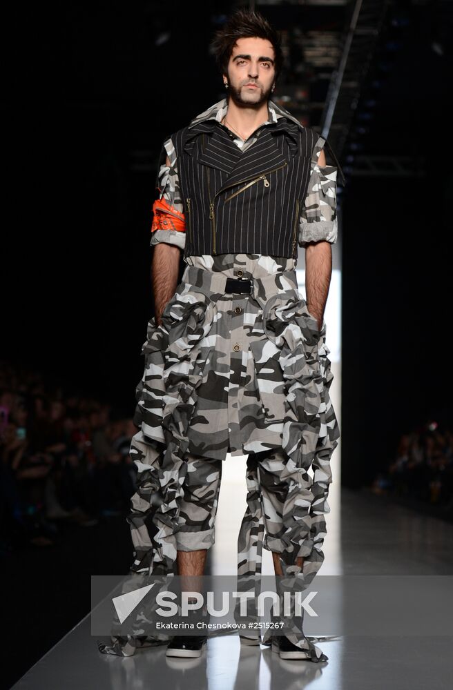 Mercedes-Benz Fashion Week Russia. Day One