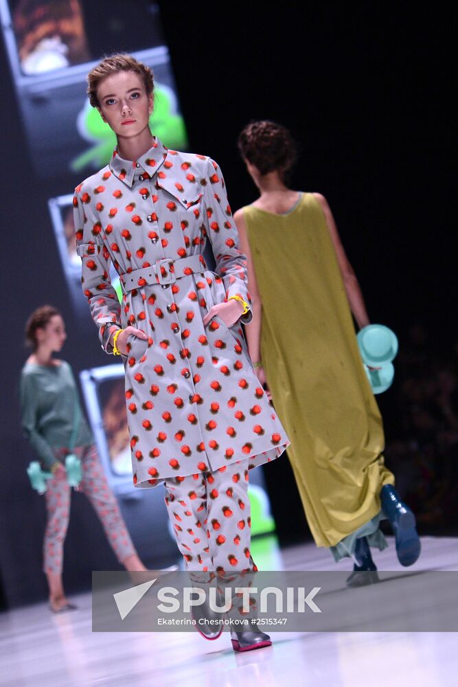 Mercedes-Benz Fashion Week Russia. Day One