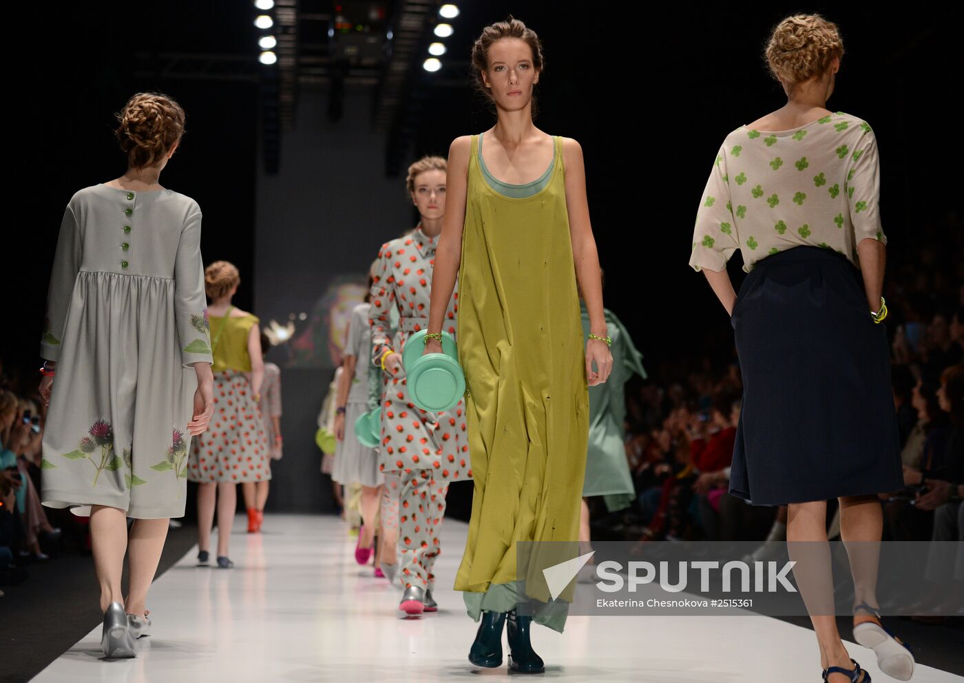 Mercedes-Benz Fashion Week Russia. Day One