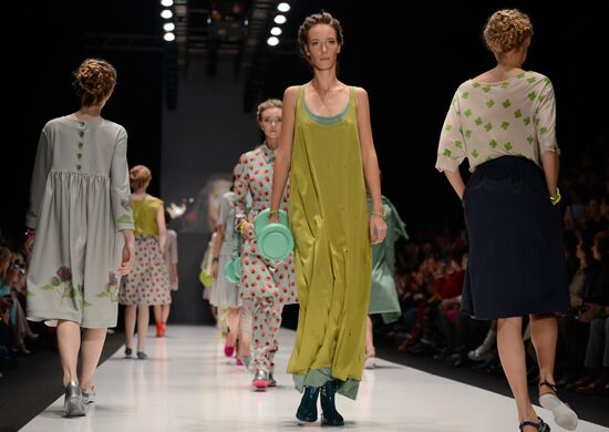 Mercedes-Benz Fashion Week Russia. Day One