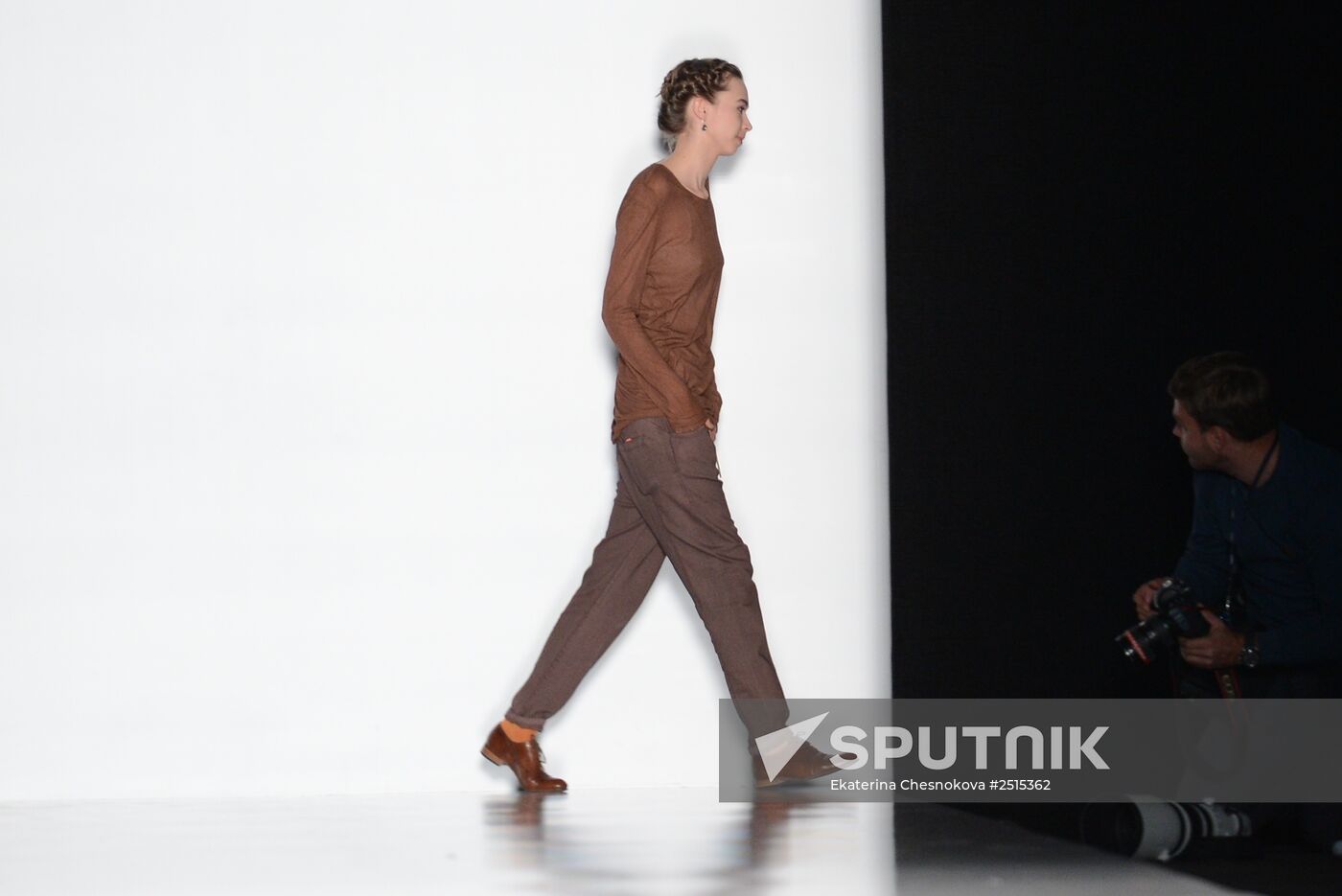 Mercedes-Benz Fashion Week Russia. Day One