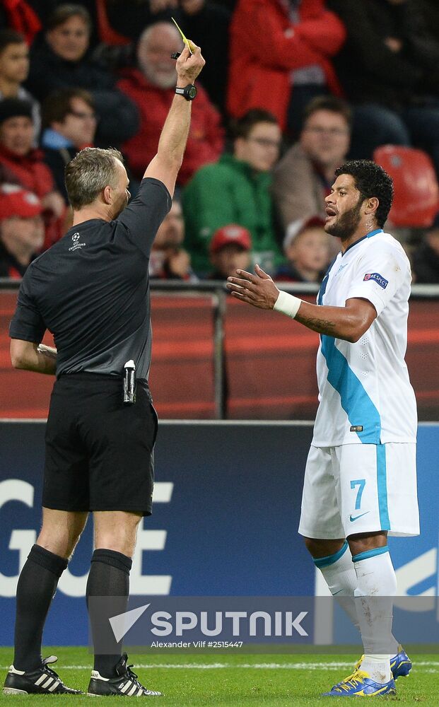 Football. UEFA Champions League. Bayer 04 vs. Zenit