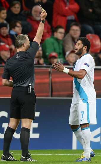 Football. UEFA Champions League. Bayer 04 vs. Zenit