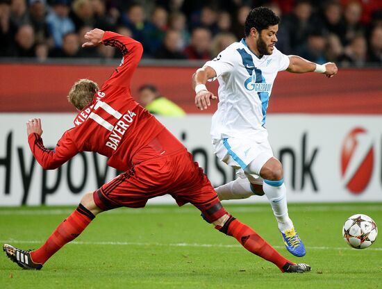 Football. UEFA Champions League. Bayer 04 vs. Zenit