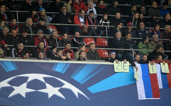Football. UEFA Champions League. Bayer 04 vs. Zenit