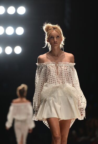 Mercedes-Benz Fashion Week Russia. Day One