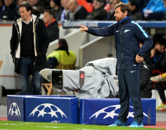 Football. UEFA Champions League. Bayer 04 vs. Zenit