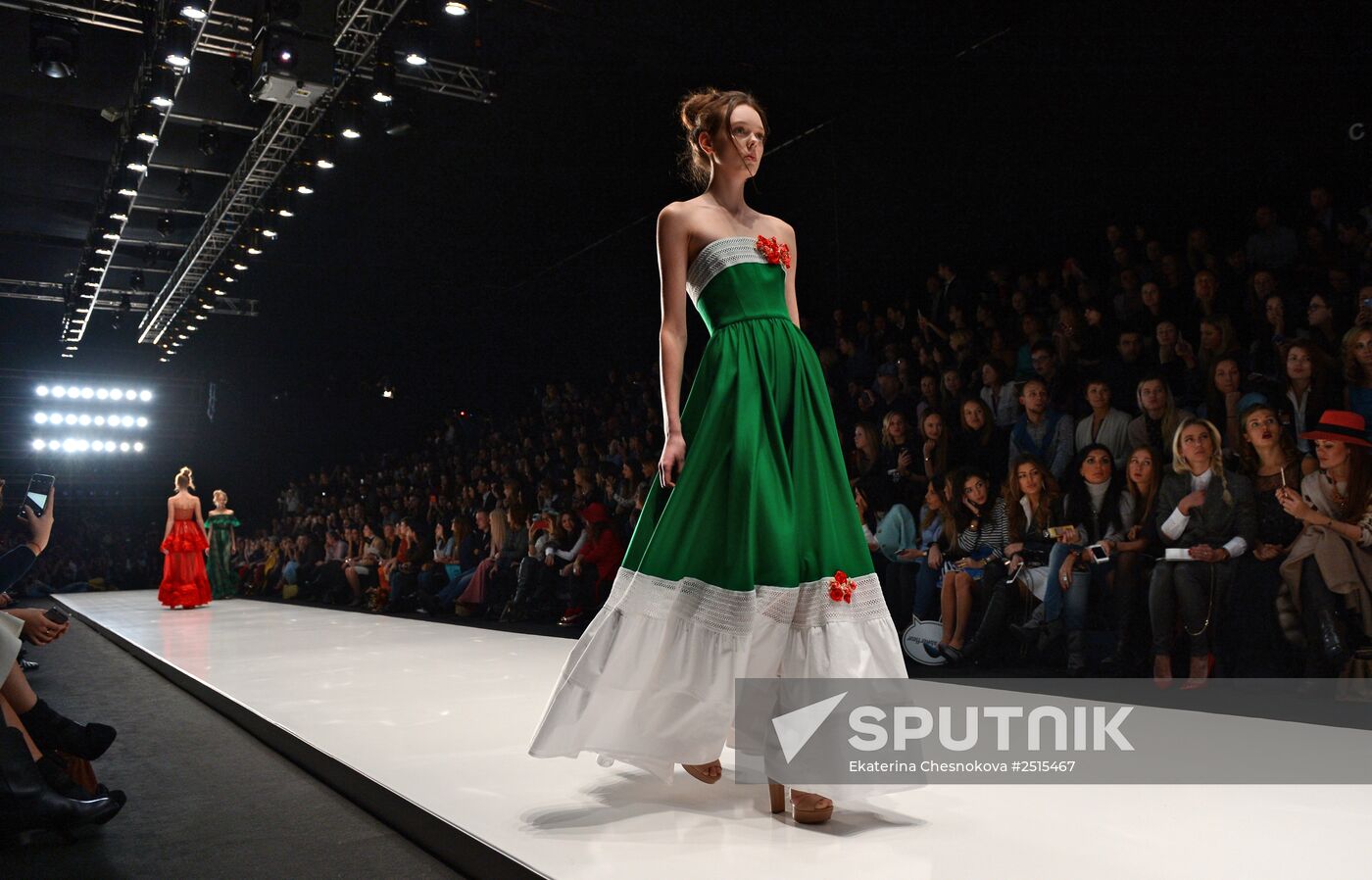 Mercedes-Benz Fashion Week Russia. Day One