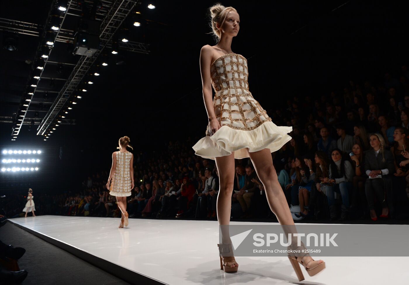 Mercedes-Benz Fashion Week Russia. Day One