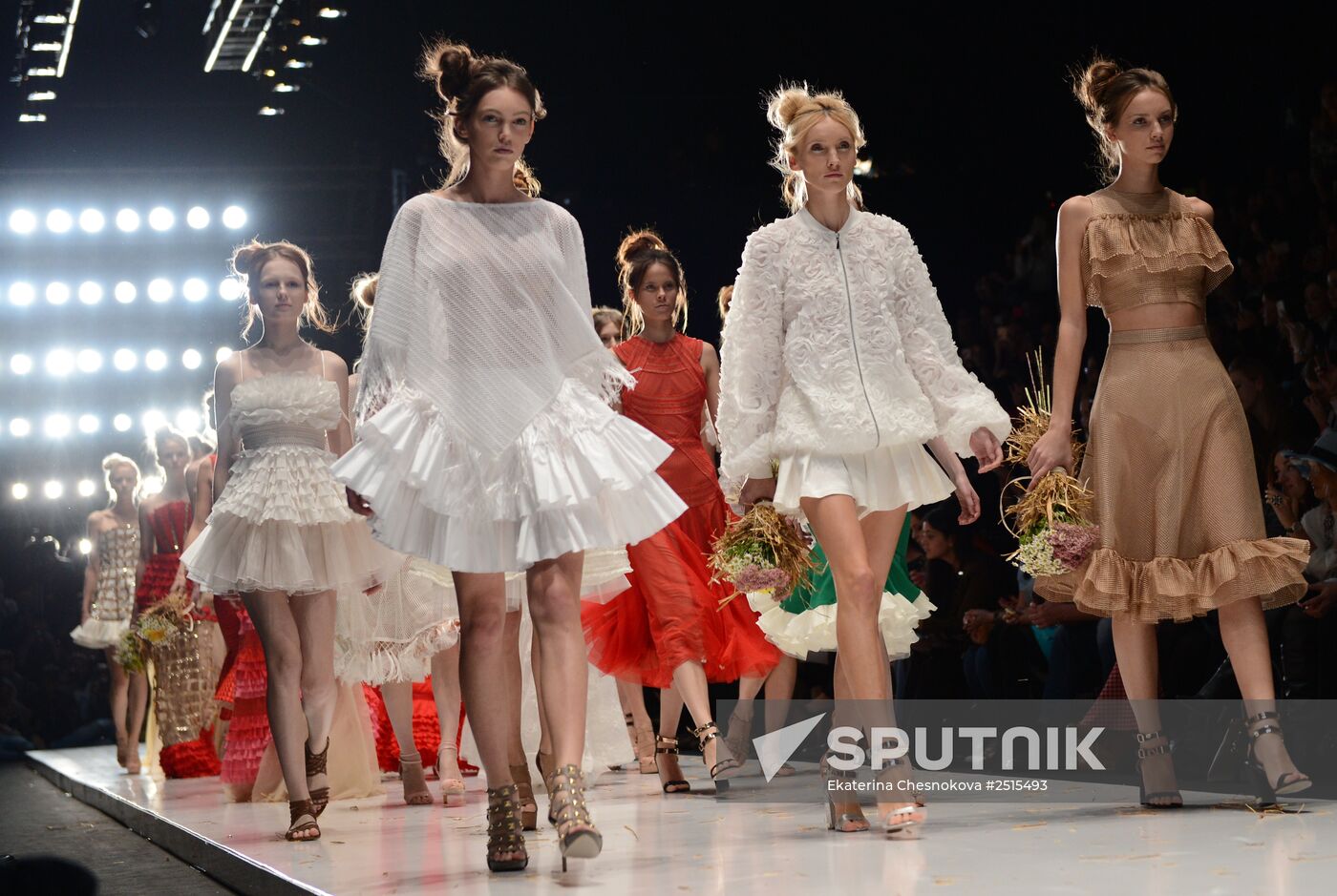 Mercedes-Benz Fashion Week Russia. Day One