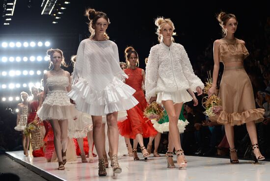 Mercedes-Benz Fashion Week Russia. Day One