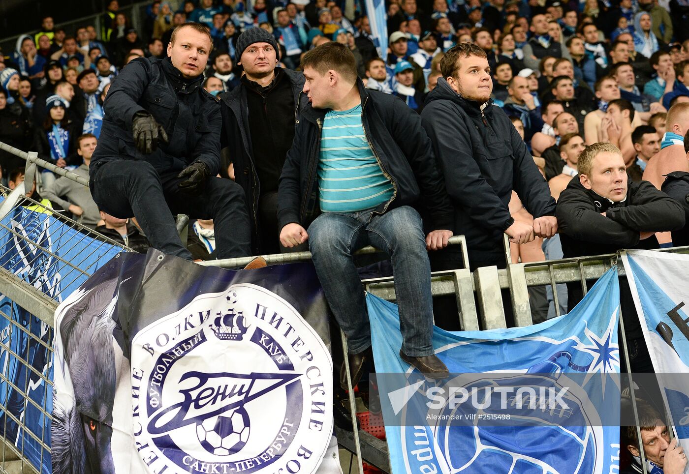 Football. UEFA Champions League. Bayer 04 vs. Zenit