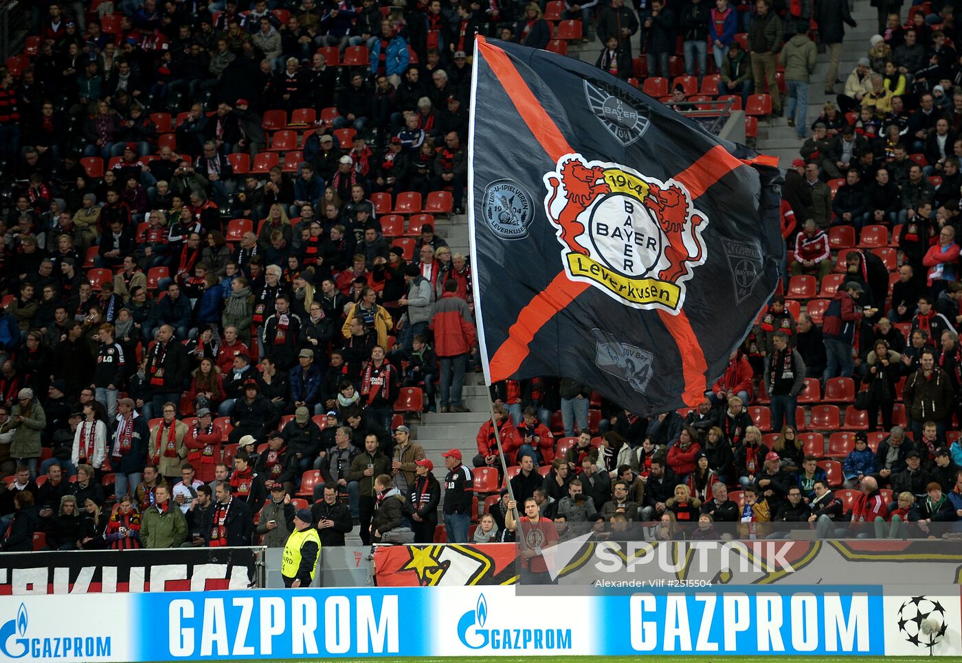 Football. UEFA Champions League. Bayer 04 vs. Zenit
