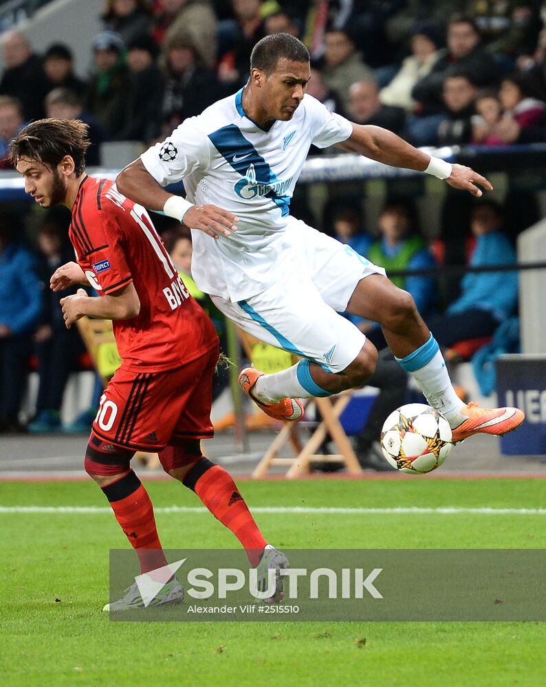 Football. UEFA Champions League. Bayer 04 vs. Zenit