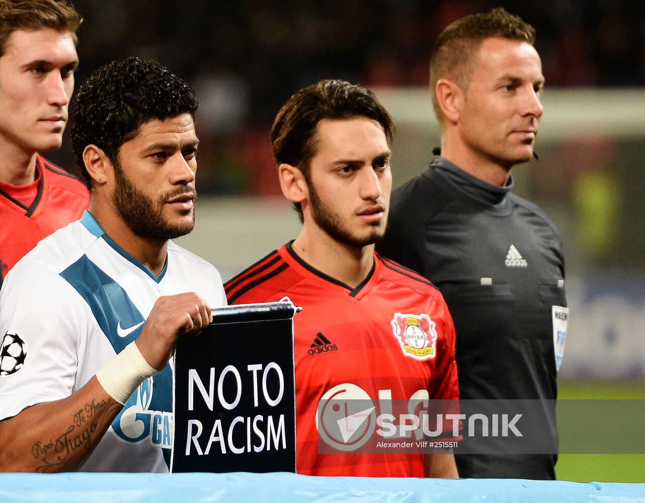 Football. UEFA Champions League. Bayer 04 vs. Zenit