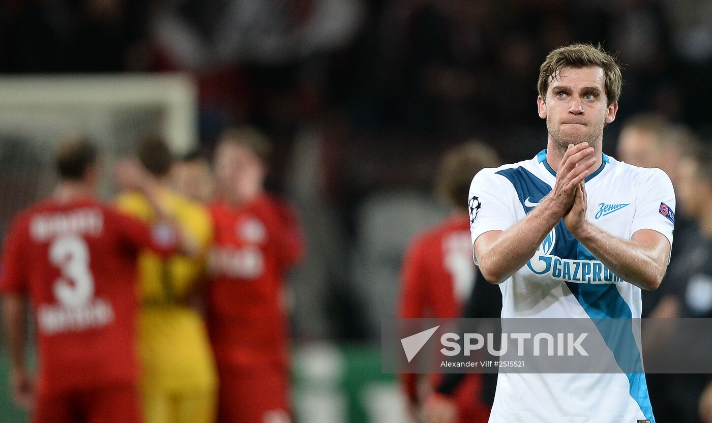 Football. UEFA Champions League. Bayer 04 vs. Zenit