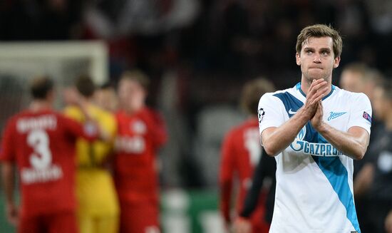 Football. UEFA Champions League. Bayer 04 vs. Zenit