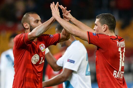 Football. UEFA Champions League. Bayer 04 vs. Zenit