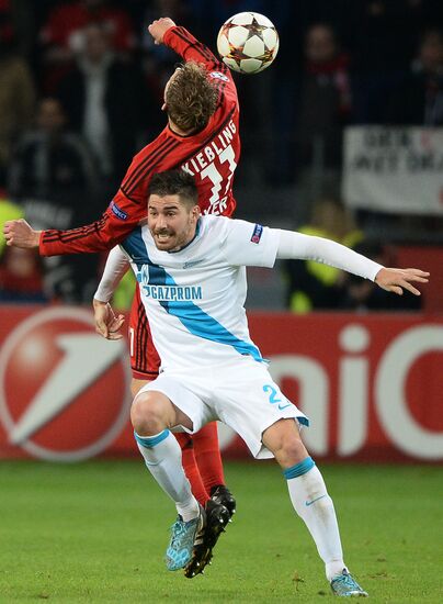 Football. UEFA Champions League. Bayer 04 vs. Zenit