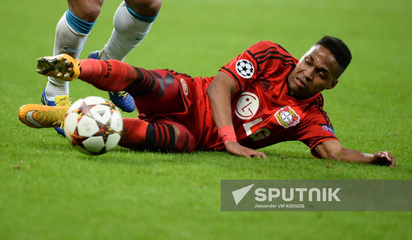 Football. UEFA Champions League. Bayer 04 vs. Zenit