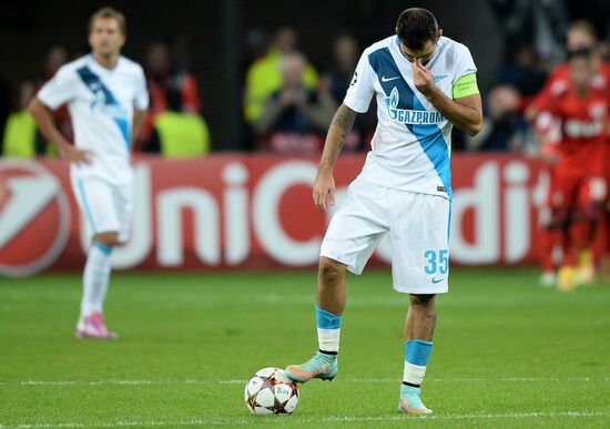 Football. UEFA Champions League. Bayer 04 vs. Zenit