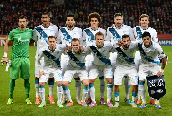 Football. UEFA Champions League. Bayer 04 vs. Zenit