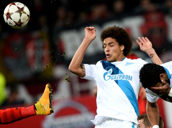 Football. UEFA Champions League. Bayer 04 vs. Zenit