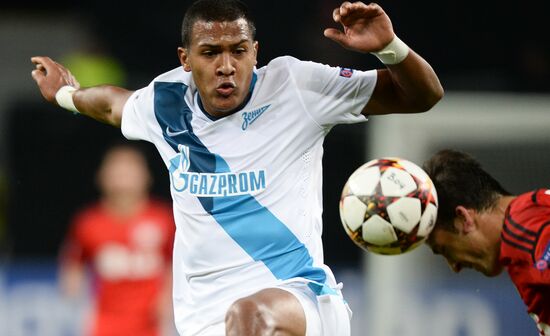 Football. UEFA Champions League. Bayer 04 vs. Zenit