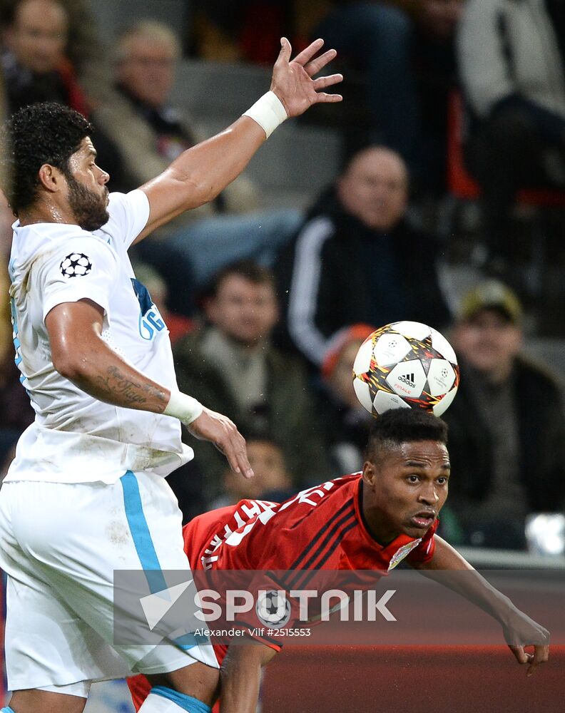 Football. UEFA Champions League. Bayer 04 vs. Zenit