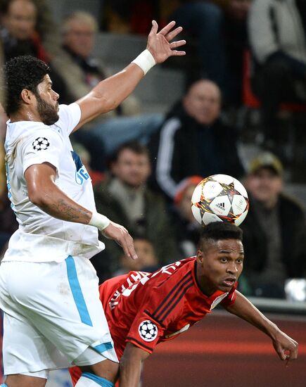 Football. UEFA Champions League. Bayer 04 vs. Zenit