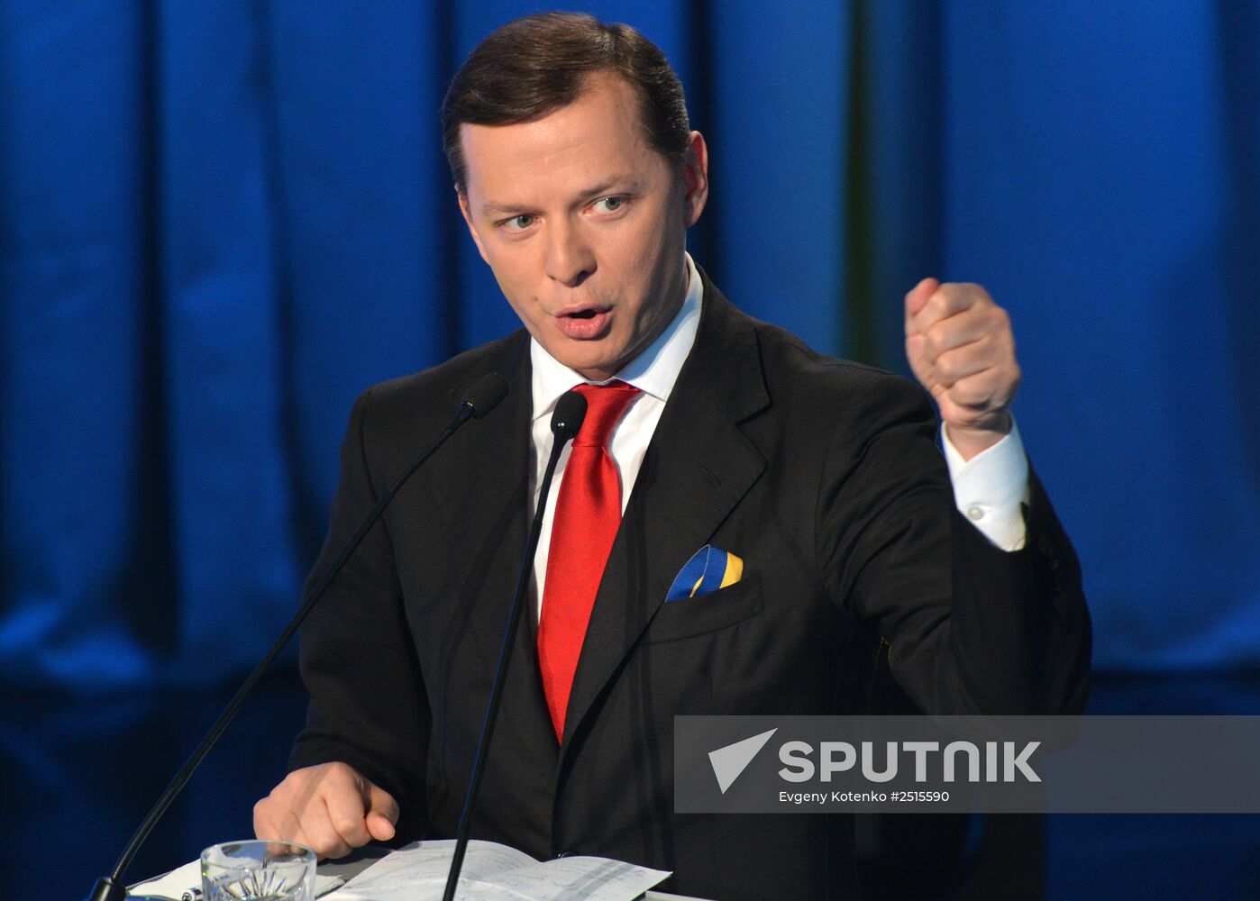 Election television debate held in Kiev